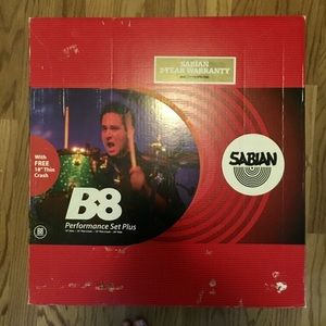 sabian B8 performance set plus
